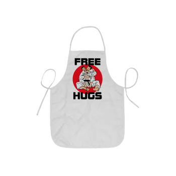 JUDO free hugs, Ποδιά Σεφ ολόσωμη κοντή  Παιδική (44x62cm)