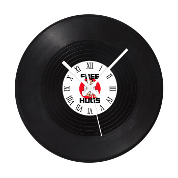 JUDO free hugs, Ρολόι τοίχου Βινύλιο (30cm)