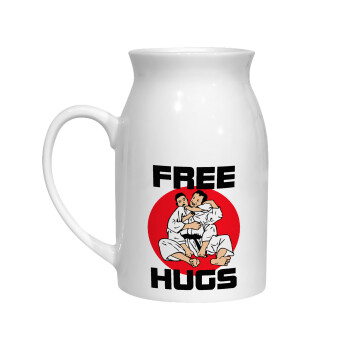 JUDO free hugs, Κανάτα Γάλακτος, 450ml (1 τεμάχιο)