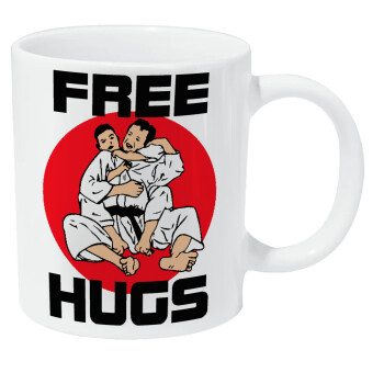JUDO free hugs, Κούπα Giga, κεραμική, 590ml