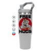 GREY color, 890ml (30oz) stainless Steel Tumbler with Handle