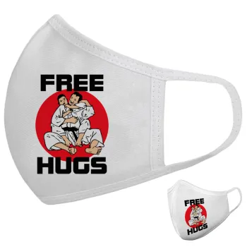 JUDO free hugs, Μάσκα υφασμάτινη υψηλής άνεσης παιδική (Δώρο πλαστική θήκη)