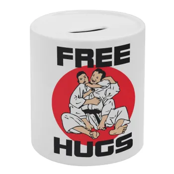 JUDO free hugs, Κουμπαράς πορσελάνης με τάπα