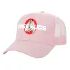Καπέλο Παιδικό Structured Trucker, με Δίχτυ, ΡΟΖ (100% ΒΑΜΒΑΚΕΡΟ, ΠΑΙΔΙΚΟ, UNISEX, ONE SIZE)