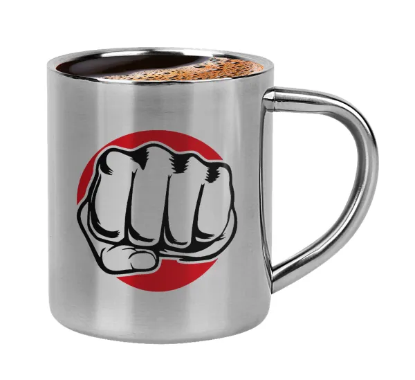 Punch — Double-wall metal cup for espresso (220ml)
