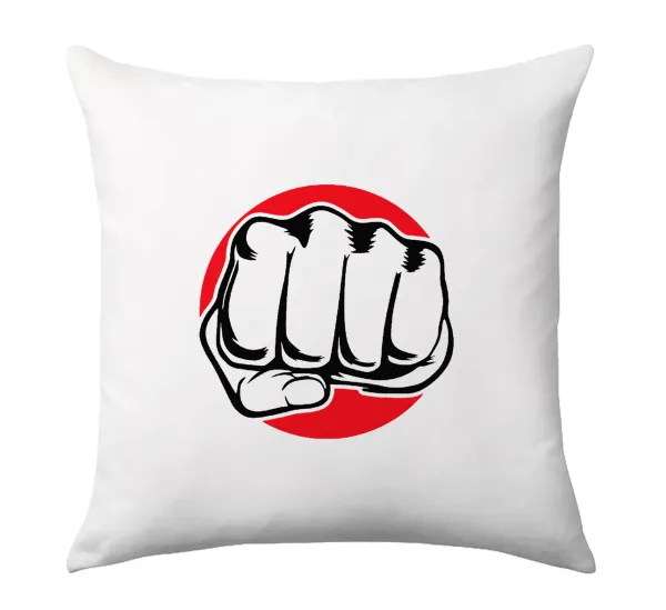 Γροθιά (punch) — Μαξιλάρι καναπέ 40x40cm περιέχεται το  γέμισμα