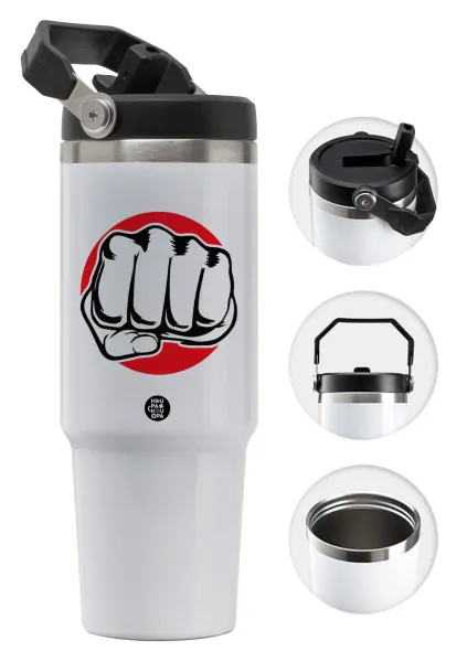 Γροθιά (punch) — Θερμός Ανοξείδωτο 30oz με χερούλι