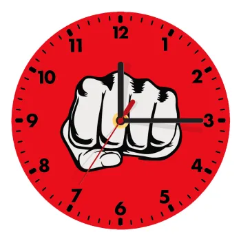 Γροθιά (punch), Ρολόι τοίχου ξύλινο (20cm)