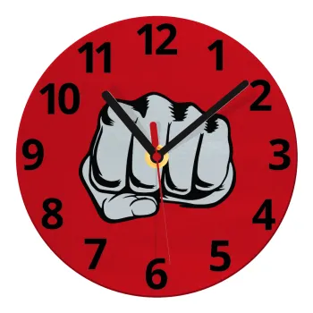 Punch, Ρολόι τοίχου γυάλινο (20cm)