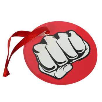 Punch, Christmas ornament glass 9cm