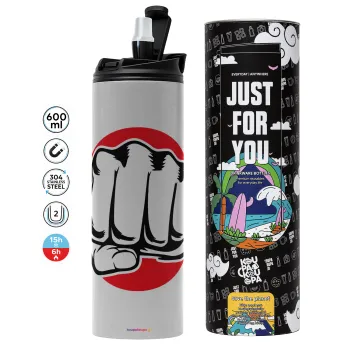 Punch, Tumbler stainless steel GREY 600ml