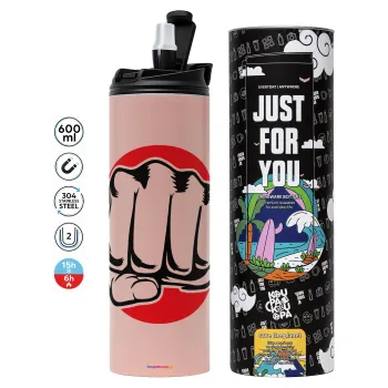 Punch, Tumbler stainless steel PINK 600ml