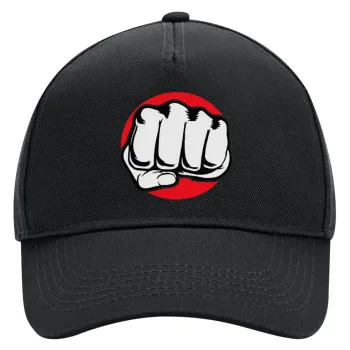 Punch, Adult Ultimate Hat BLACK, (100% COTTON DRILL, ADULT, UNISEX, ONE SIZE)
