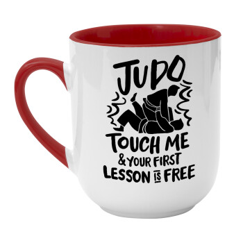 Judo Touch Me And Your First Lesson Is Free, Κούπα κεραμική tapered 260ml
