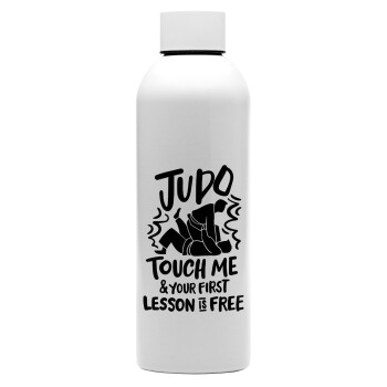 Judo Touch Me And Your First Lesson Is Free, Μεταλλικό παγούρι νερού, 304 Stainless Steel 800ml