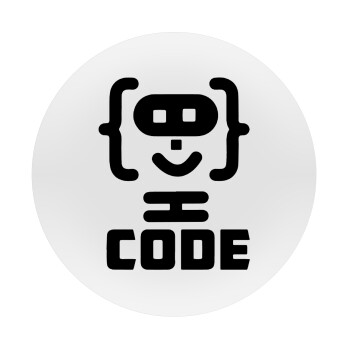 Code Heroes symbol, Mousepad Στρογγυλό 20cm