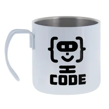 Code Heroes symbol — Κούπα Ανοξείδωτη διπλού τοιχώματος 400ml