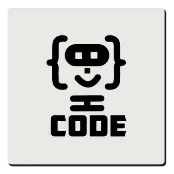 Code Heroes symbol, Τετράγωνο μαγνητάκι ξύλινο 6x6cm