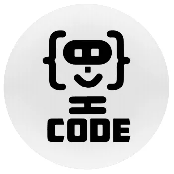 Code Heroes symbol, Mousepad Round 20cm