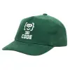 Children's Baseball Cap, 100% Cotton Drill, GREEN (COTTON, CHILDREN'S, ONE SIZE)