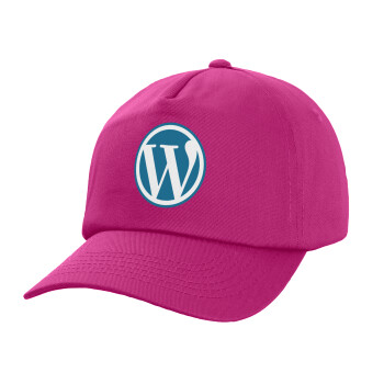 Wordpress, Καπέλο Baseball, 100% Βαμβακερό, Low profile, purple