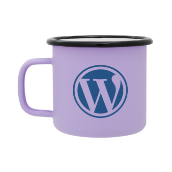 Wordpress, Κούπα Μεταλλική εμαγιέ ΜΑΤ Light Pastel Purple 360ml
