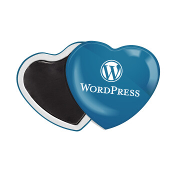 Wordpress, Μαγνητάκι καρδιά (57x52mm)