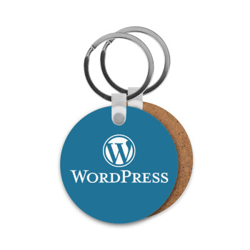 Wordpress, Μπρελόκ Ξύλινο στρογγυλό MDF Φ5cm