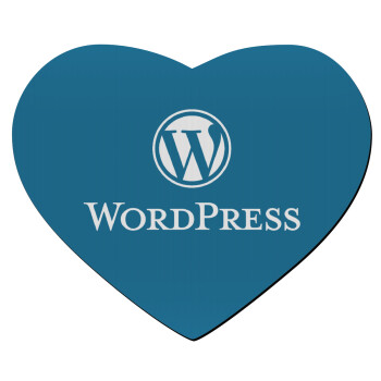Wordpress, Mousepad καρδιά 23x20cm