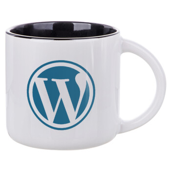 Wordpress, Κούπα κεραμική 400ml Λευκή/Μαύρη