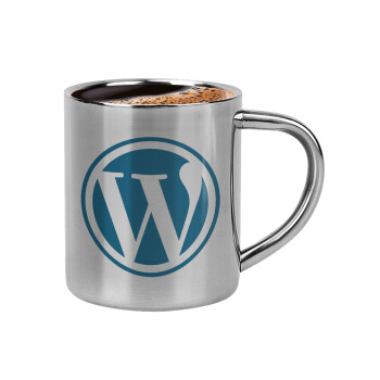 Wordpress, Κουπάκι μεταλλικό διπλού τοιχώματος για espresso (220ml)