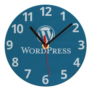 Wordpress, Ρολόι τοίχου γυάλινο (20cm)