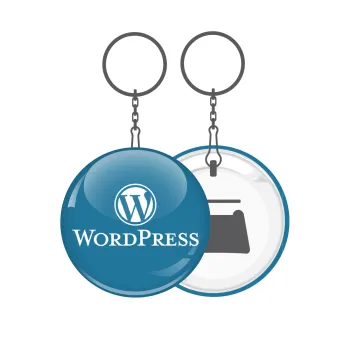 Wordpress, Μπρελόκ μεταλλικό 5cm με ανοιχτήρι
