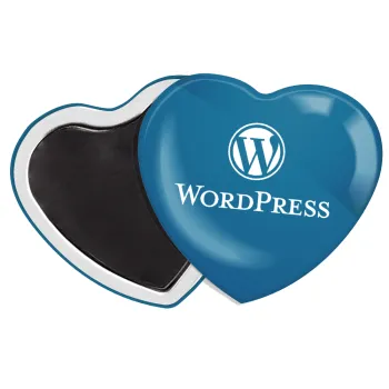 Wordpress, Μαγνητάκι καρδιά (57x52mm)
