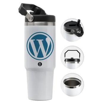 Wordpress, Θερμός Ανοξείδωτο 30oz με χερούλι