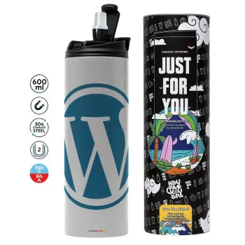 Wordpress, Tumbler stainless steel GREY 600ml