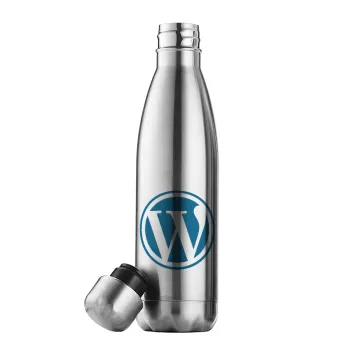 Wordpress, Inox (Stainless steel) double-walled metal mug, 500ml