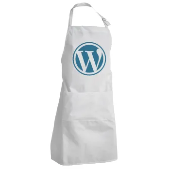 Wordpress, Ποδιά Σεφ Ολόσωμη Ενήλικων (με ρυθμιστικά και 2 τσέπες)