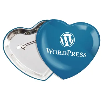 Wordpress, Κονκάρδα παραμάνα καρδιά (57x52mm)