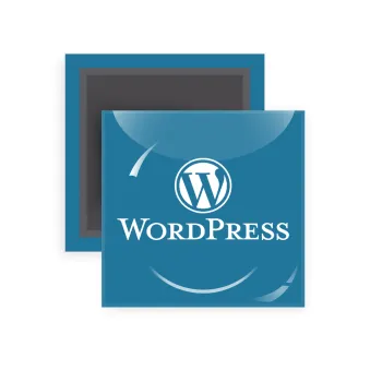 Wordpress, Μαγνητάκι ψυγείου τετράγωνο διάστασης 5x5cm