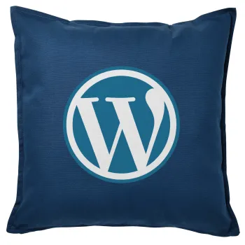 Wordpress, Sofa cushion Blue 50x50cm includes filling