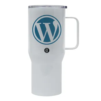 Wordpress, Tumbler με καπάκι, διπλού τοιχώματος (θερμό) 750L