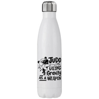 Judo using gravity as a weapon, Stainless steel, double-walled, 750ml