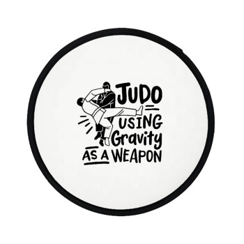 Judo using gravity as a weapon, Βεντάλια υφασμάτινη αναδιπλούμενη με θήκη (20cm)