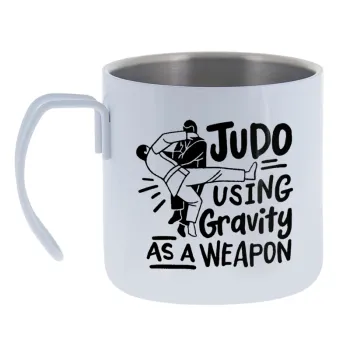 Judo using gravity as a weapon — Κούπα Ανοξείδωτη διπλού τοιχώματος 400ml