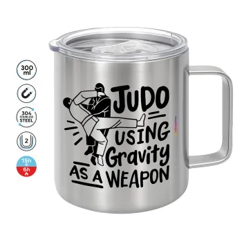 Judo using gravity as a weapon, Mug Stainless steel double wall 300ml