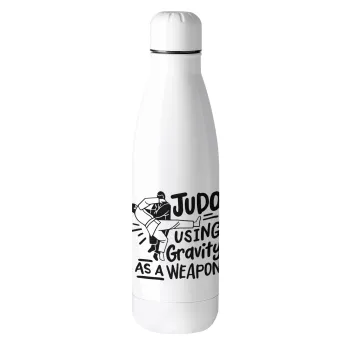 Judo using gravity as a weapon, Metal mug thermos (Stainless steel), 500ml