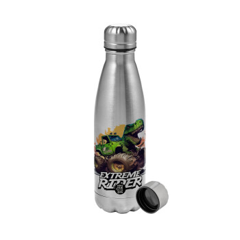 Extreme rider Dyno, Metallic water bottle, stainless steel, 750ml