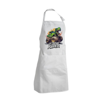 Extreme rider Dyno, Adult Chef Apron (with sliders and 2 pockets)