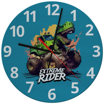 Extreme rider Dyno, Ρολόι τοίχου γυάλινο (30cm)